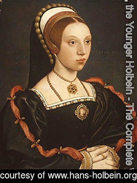 Hans, the Younger Holbein - Portrait of a Young Woman