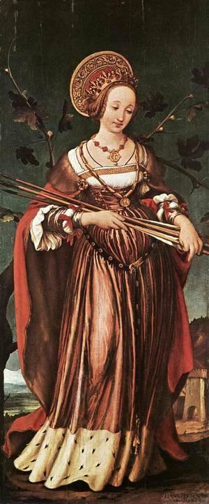 Hans, the Younger Holbein - St Ursula c. 1523