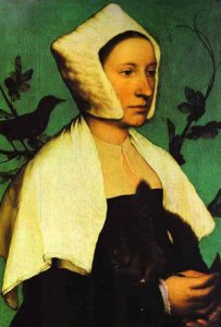 Portrait Of Unknown Lady With A Squirrel And Starling 1528 X