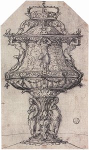 Design for a Table Fountain with the Badge of Anne Boleyn