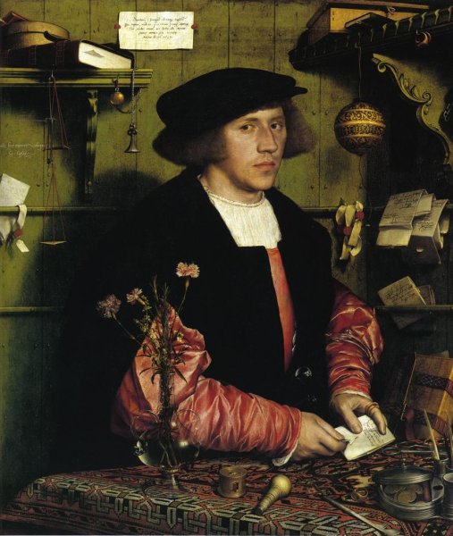 Portrait of the Merchant Georg Gisze 1532