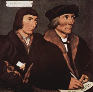 Double Portrait of Sir Thomas Godsalve and His Son John 1528