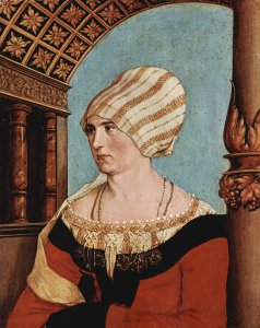 Portrait of Dorothea Meyer (nee Kannengiesser) 1516