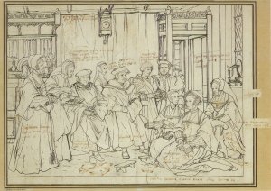 Study for the Family Portrait of Sir Thomas More c. 1527